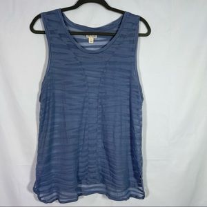 Converse One Star, Burnout Tank Top. Size Large. Excellent condition!